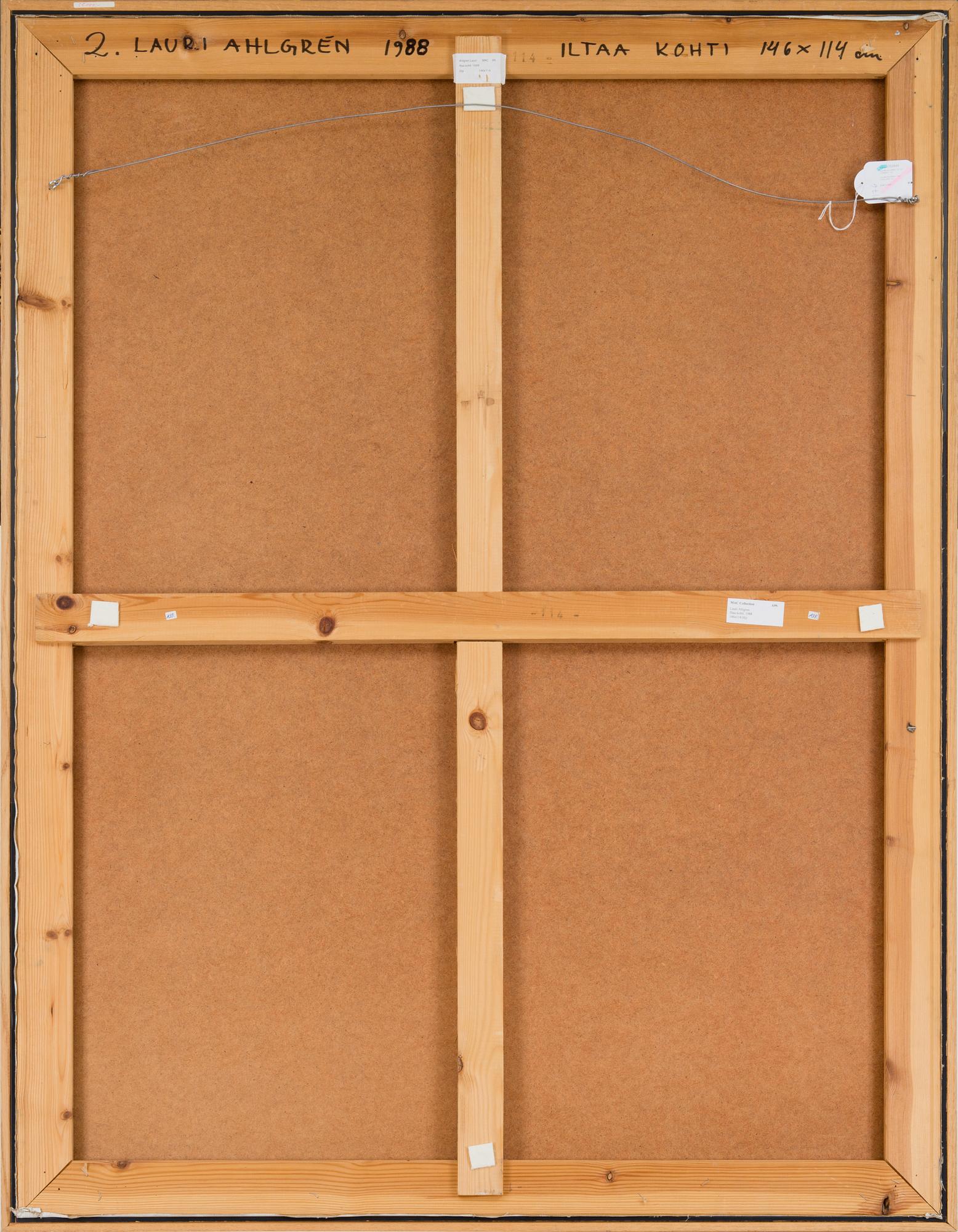 LAURI AHLGRÉN, "TOWARDS THE NIGHT".