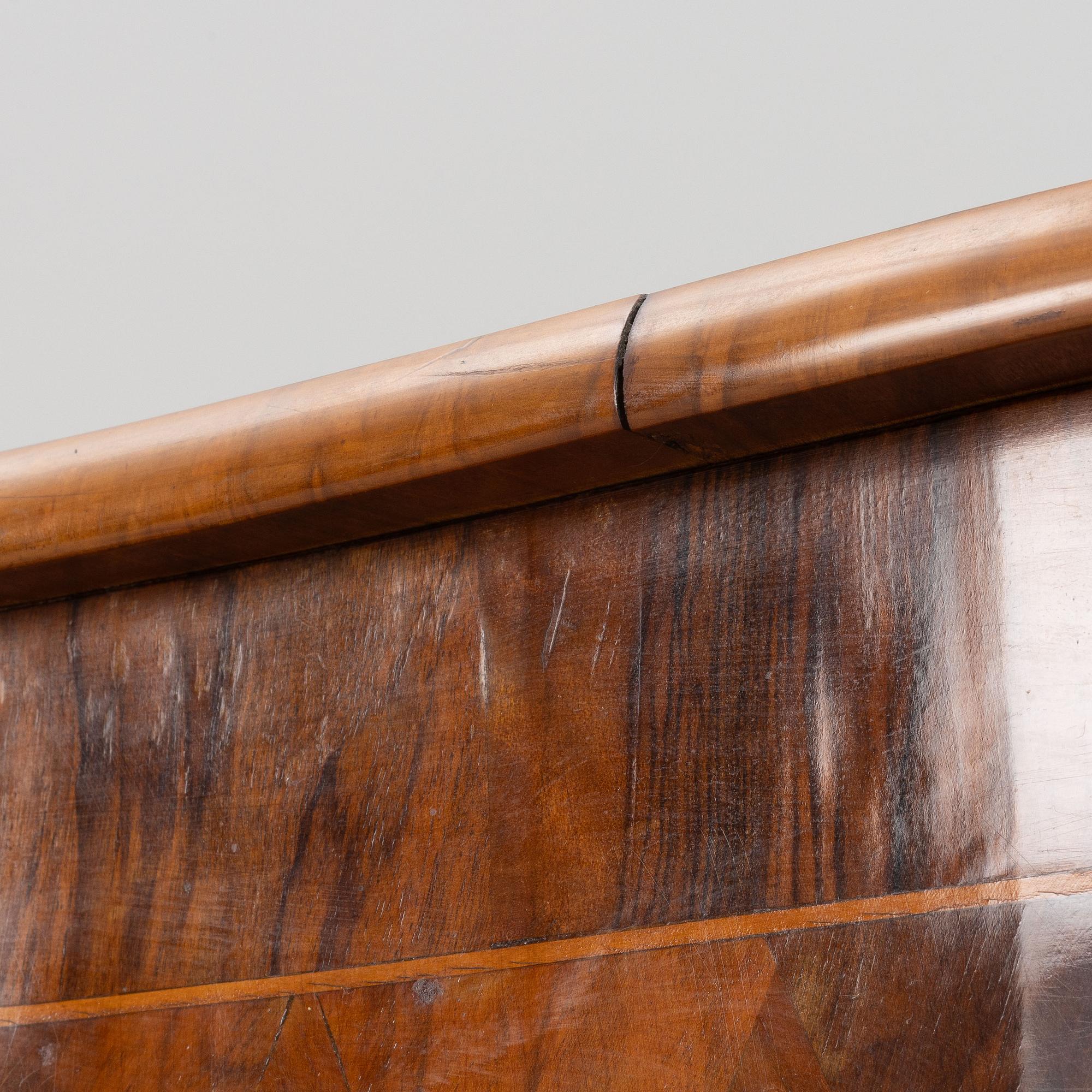 A Rococo chest of drawers, second half of the 18th century.