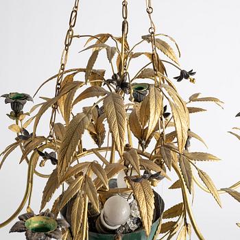An early 20th century chandelier.