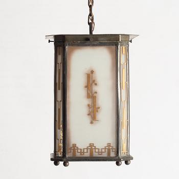 Ceiling lamp, Jugend, early 20th century.