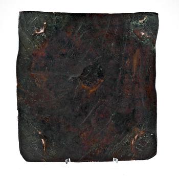 PLÅTMYNT, koppar, 2 daler silvermynt, Karl XII, 1710.