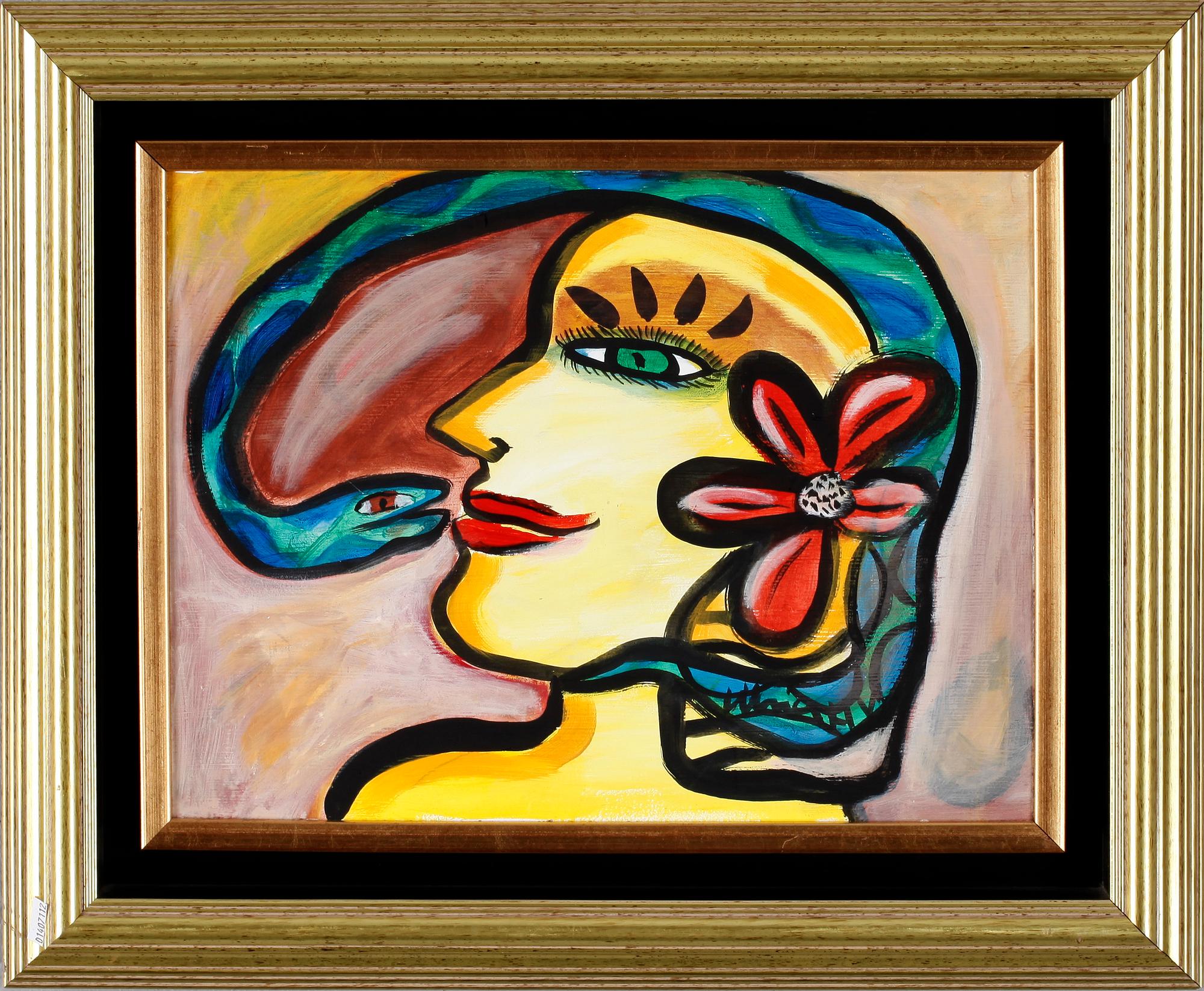 ULRICA HYDMAN-VALLIEN, olja på pannå, signerad Ulrica H-V.