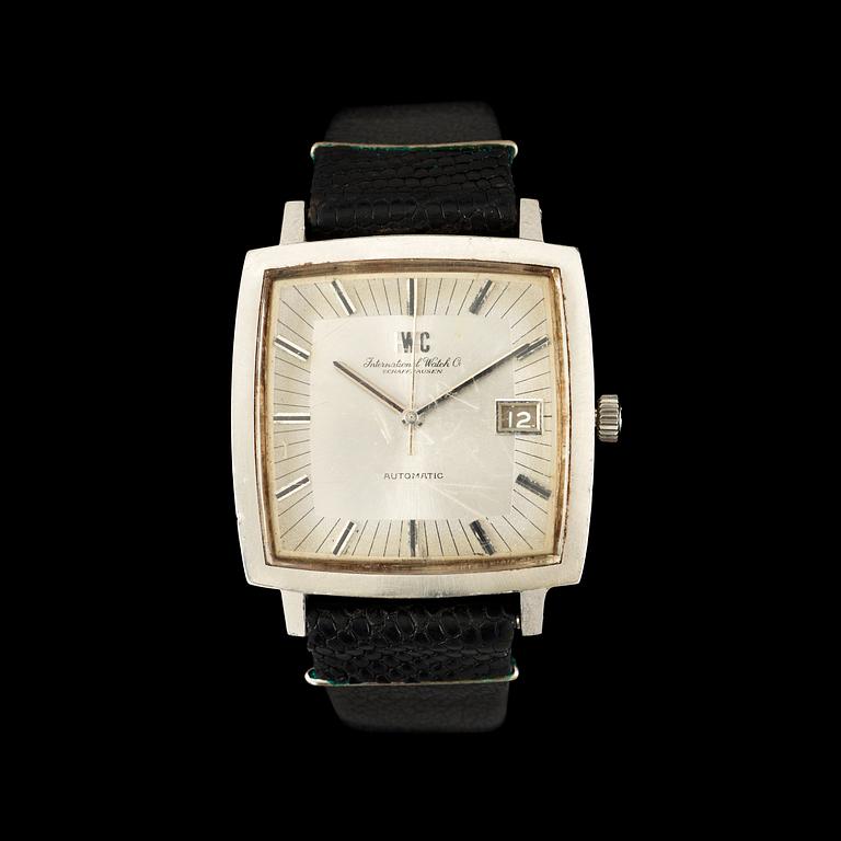 IWC - Grand Square. Automatic. Ca 1970. Case no 2057913, Ref. 1871. 34 x 34mm.