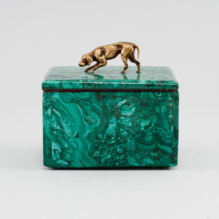 ASK, malakit, omkring år 1900.