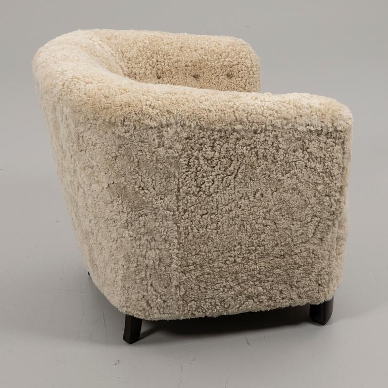 Fåtölj, Scandinavian Modern, Danmark, 1940-tal.