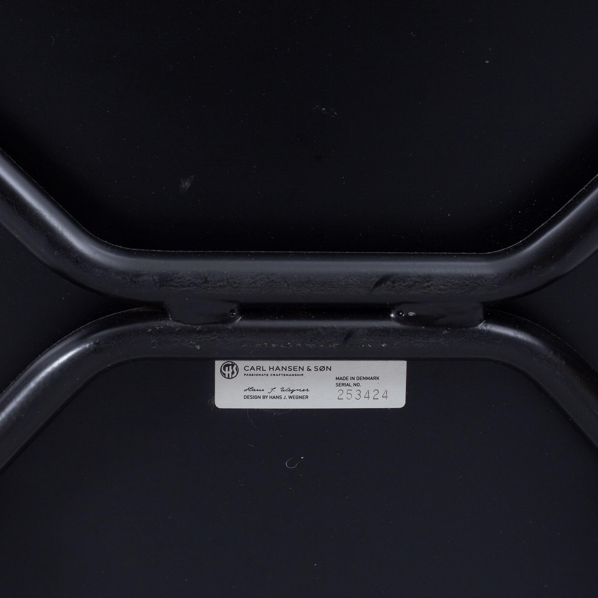 Hans J. Wegner, stolar, ett par, "CH88T", Carl Hansen & Son, Danmark.