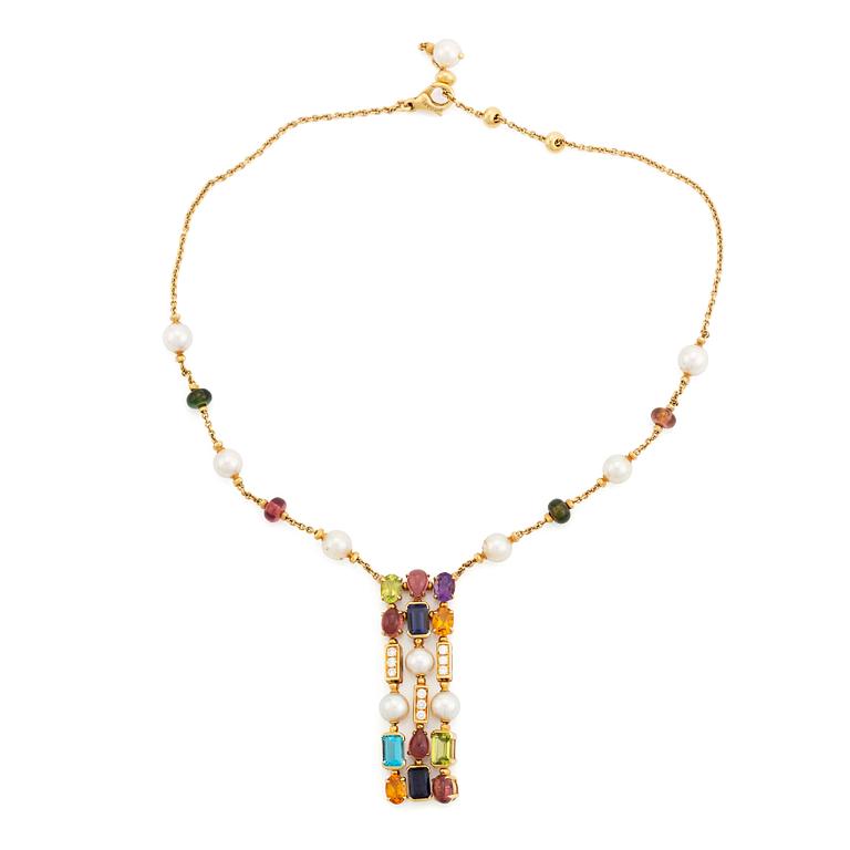 A Bulgari "Allegra" necklace.