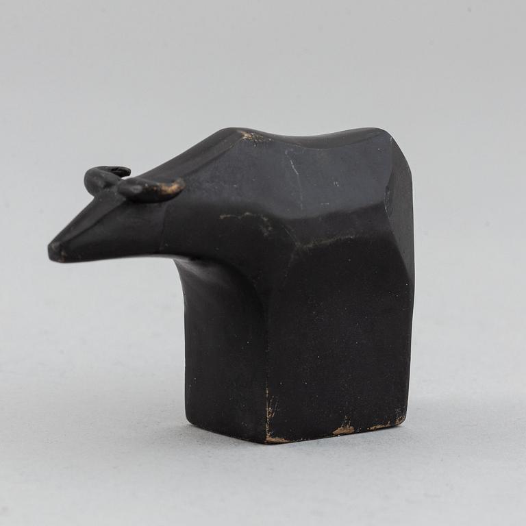Gunnar Cyrén, skulptur, brons, signerad Cyrén.