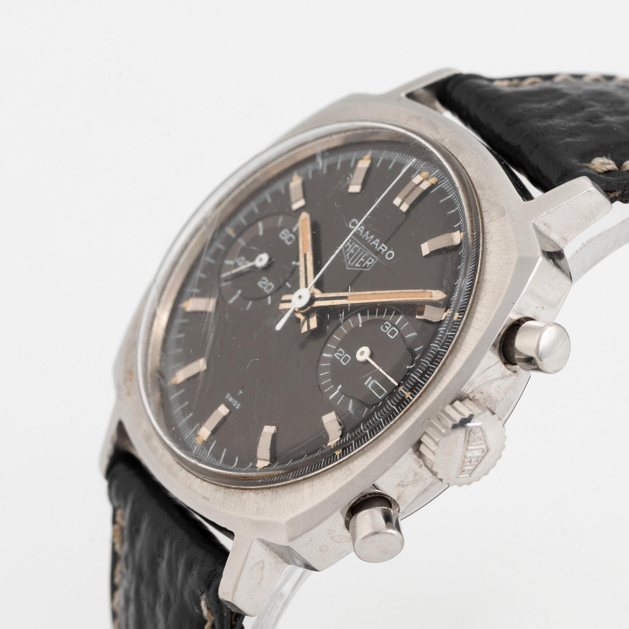 Heuer, Camaro, chronograph, ca 1968.