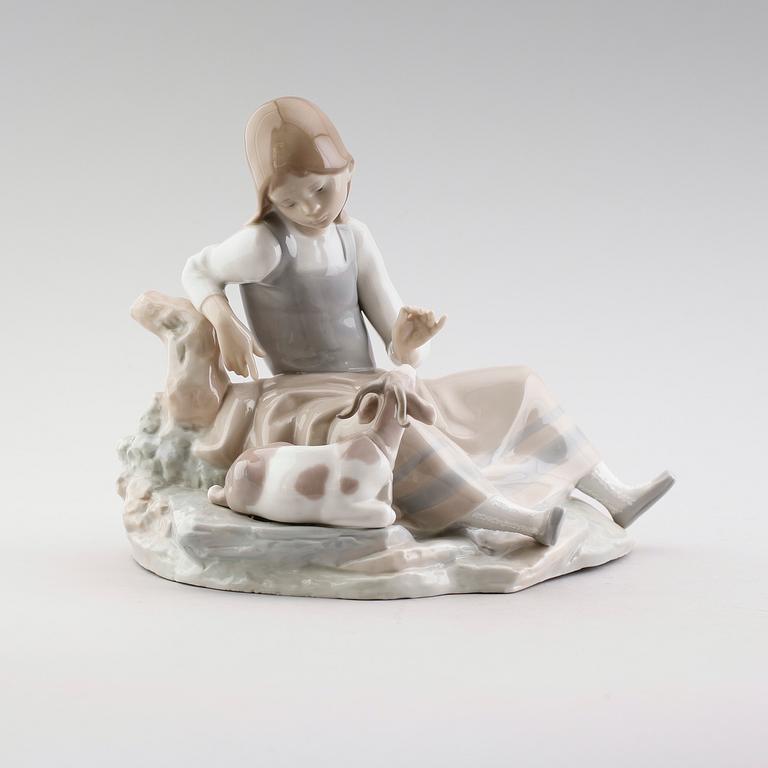 FIGUR, porslin, Lladro, 1900-talets andra hälft.