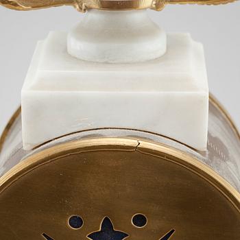 A French Louis XVI-style mantle clock, first half of the 20th century.