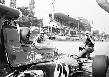 Kenneth Olausson, "Ronnie Peterson inför Monzastart 1971".
