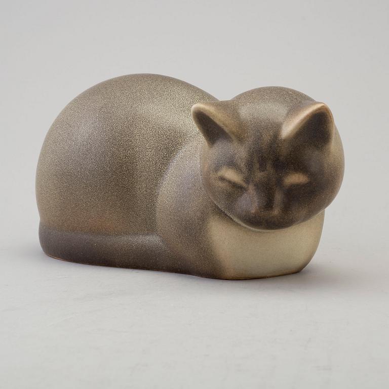 LISA LARSON, figurin, stengods, "Moses", K-Studion, Gustavsberg.