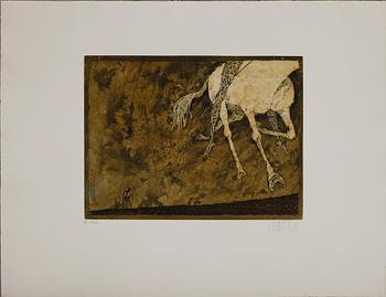 LARS BO, 5 st, färgetsningar, sign och numr 29/40.