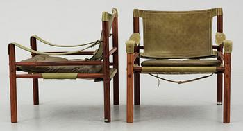 FÅTÖLJER, ett par, "Scirocco", Arne Norell. Modellen formgiven 1964.