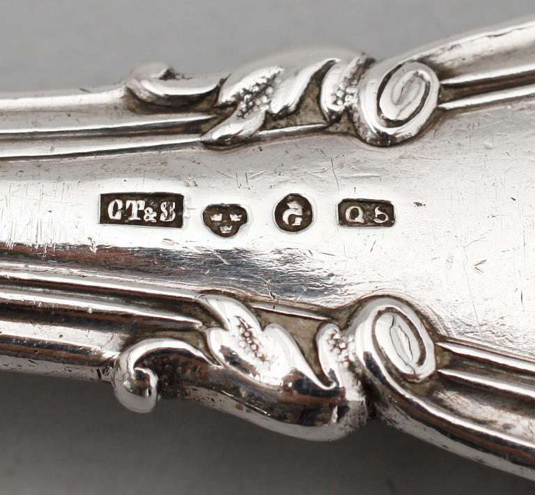 SOPPSLEV, silver, Göteborg 1870. Vikt ca 267 g.