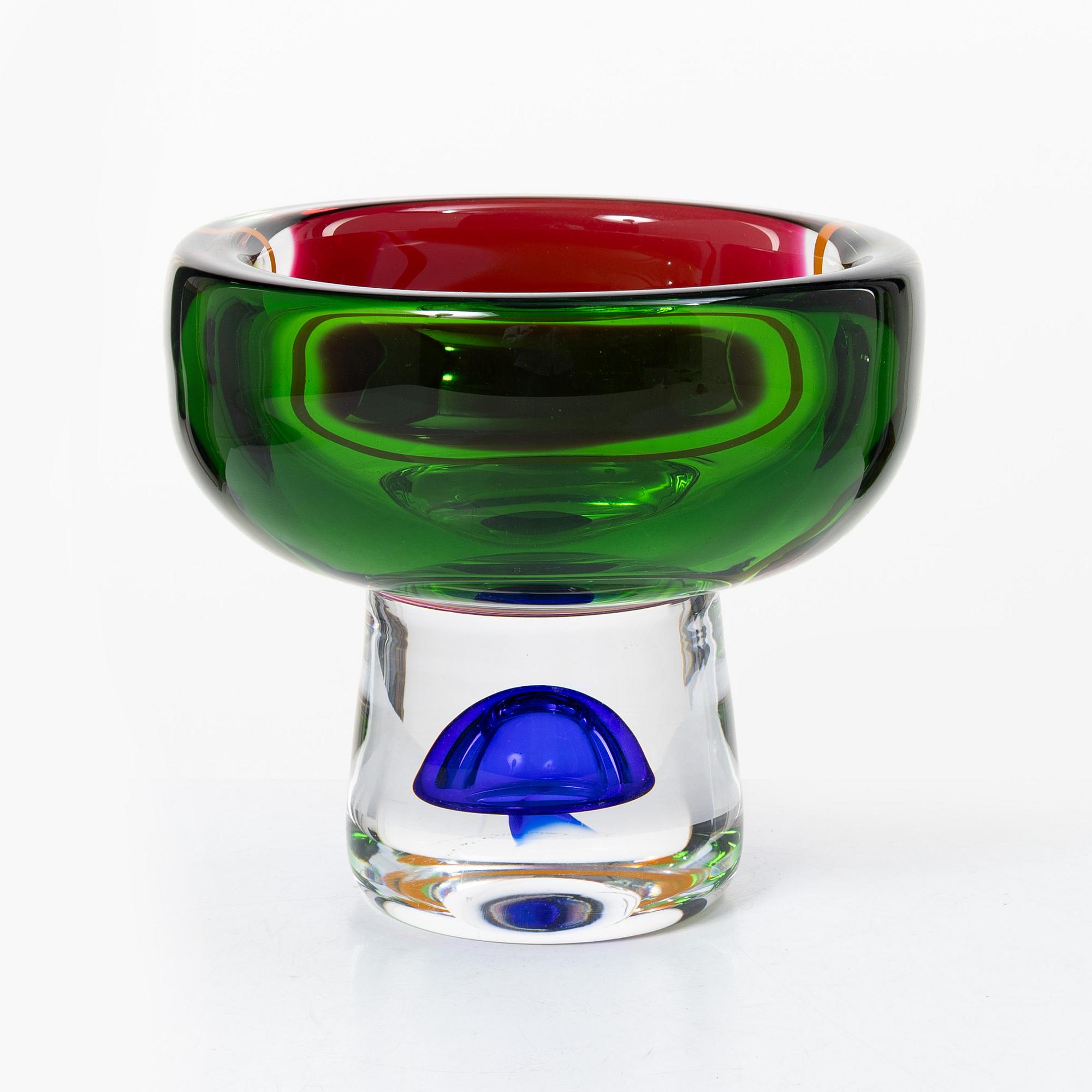 Erik Höglund, Skål, glas, Studioglas Strömbergshyttan.