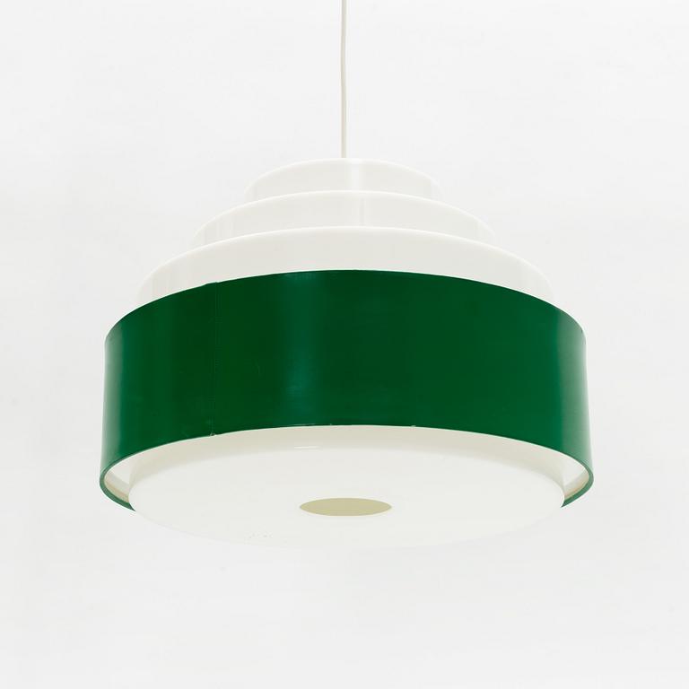 An acrylic 'Cylindrus Arkitektura' ceiling light, Luxus, Vittsjö.