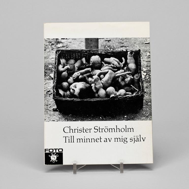 BOK, "Till minnet av mig själv", Christer Strömholm, Nordisk Rotogravyr, 1965.