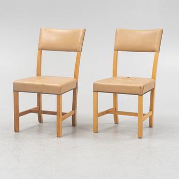 Josef Frank, a set of six model 2087 beech wood chairs for Gemla, second part of the 20th Century.