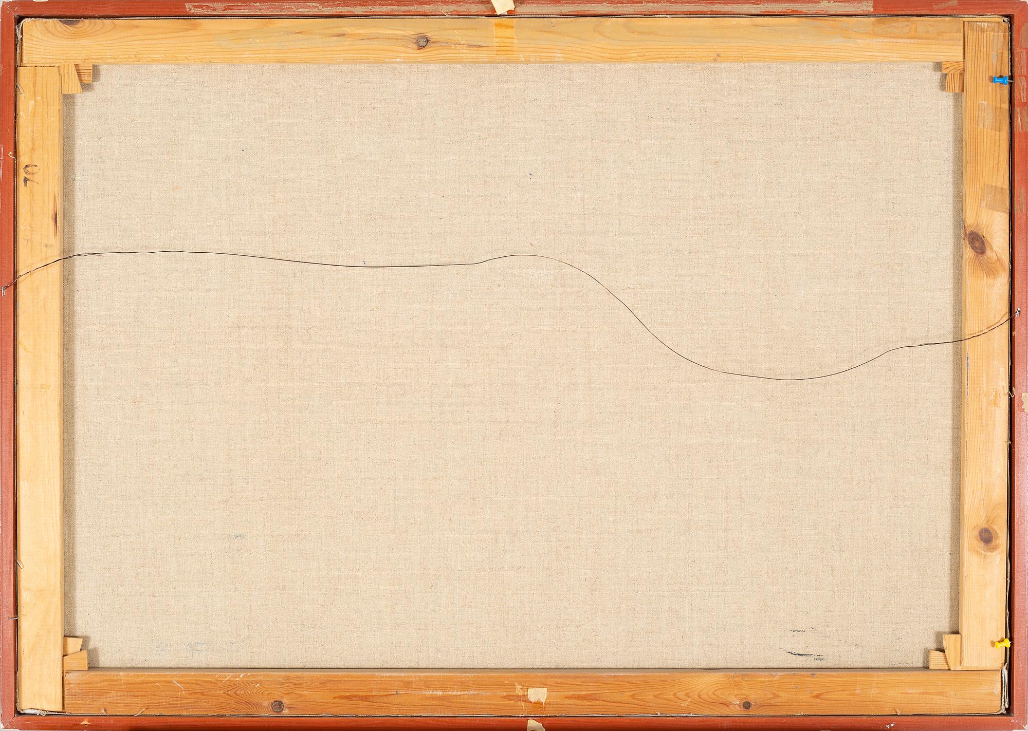 JAN DAHLQVIST, oil on canvas, signed and dated 1979-82.