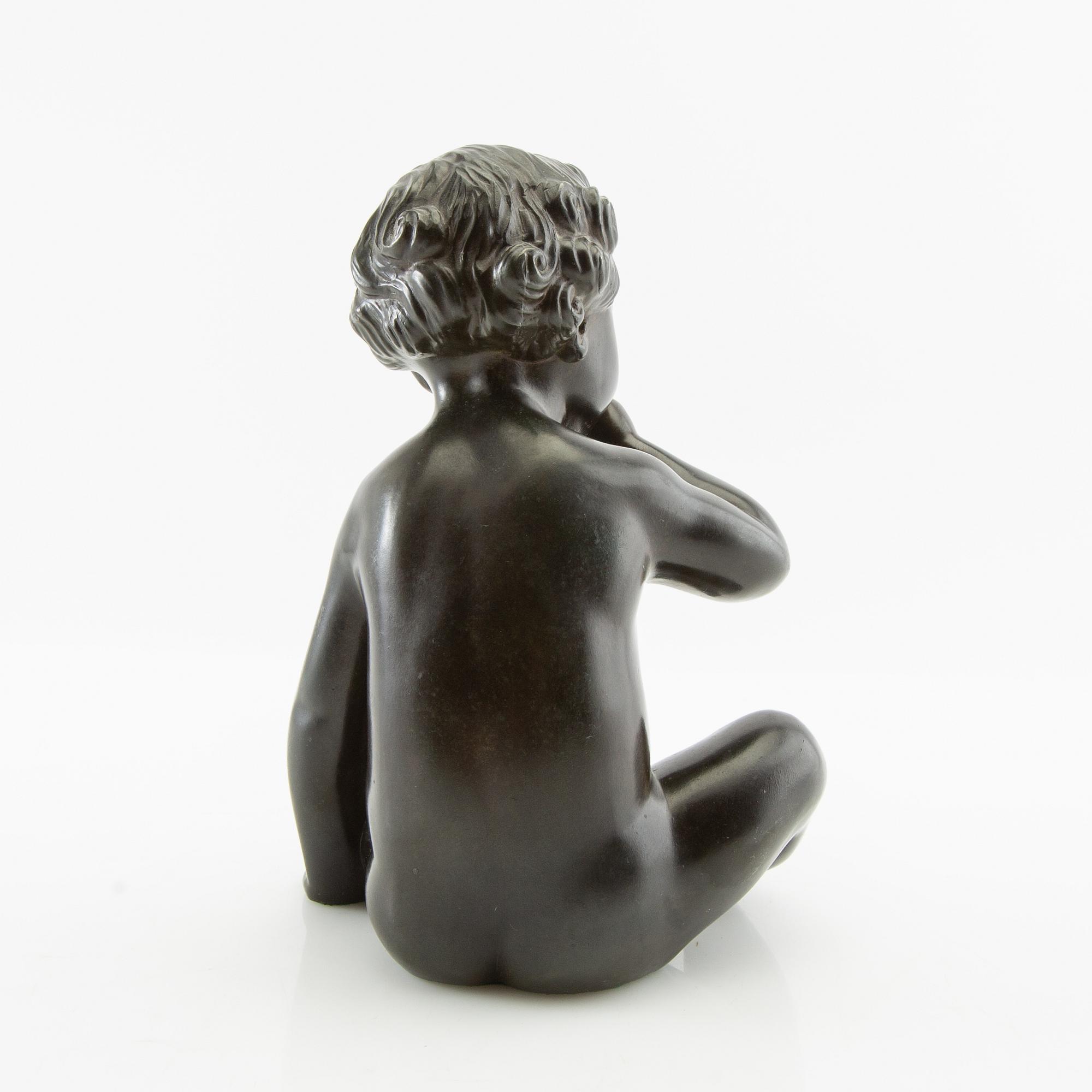 Just Andersen, sculpture With the Thumb in the Mouth.