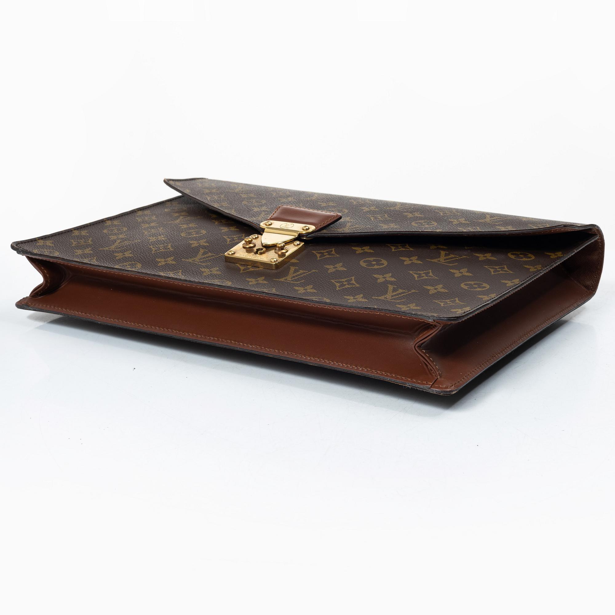 Louis Vuitton, portfolio, "Porte Documents", vintage.