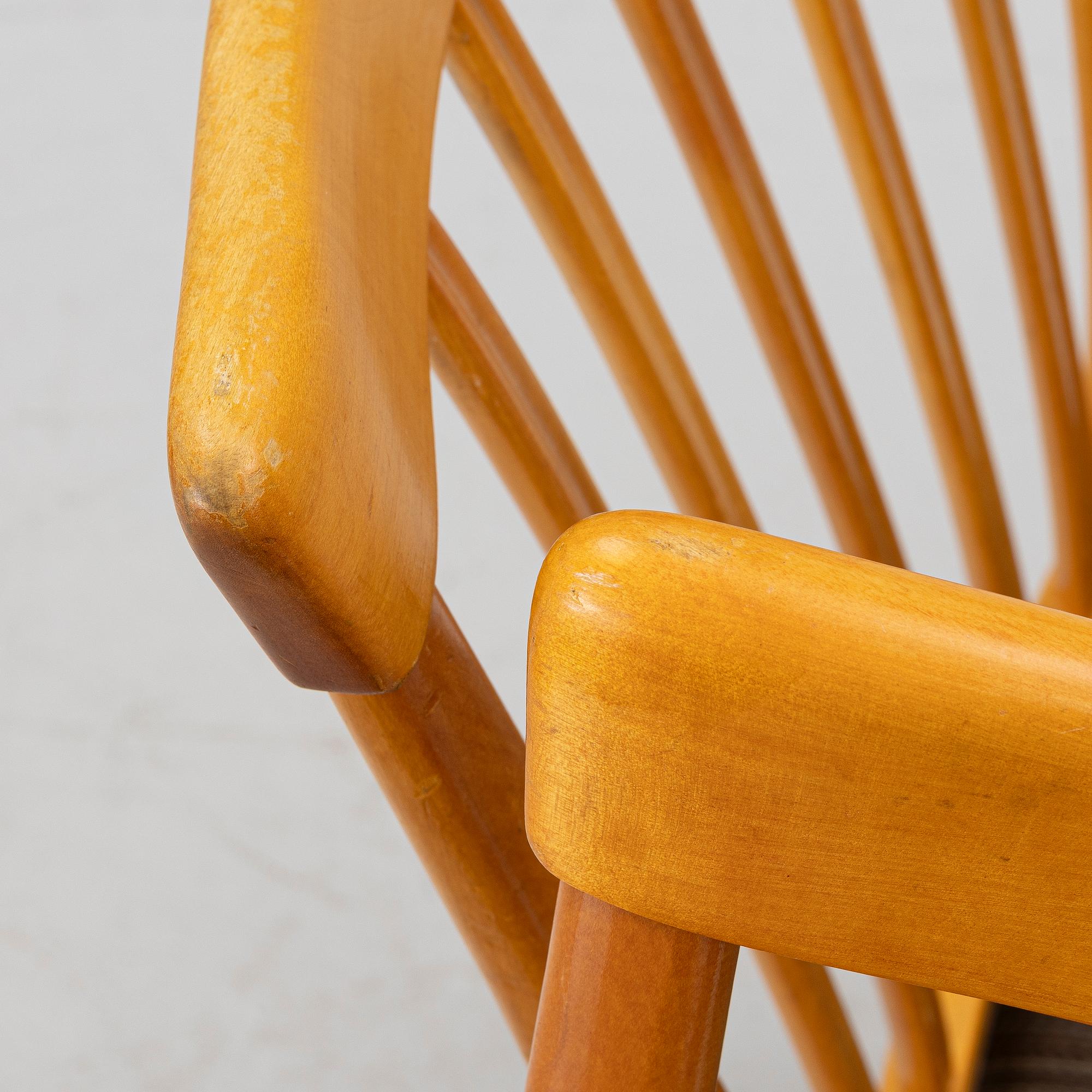 Carl Malmsten, Four chairs, “Herrgården”, Bodafors.