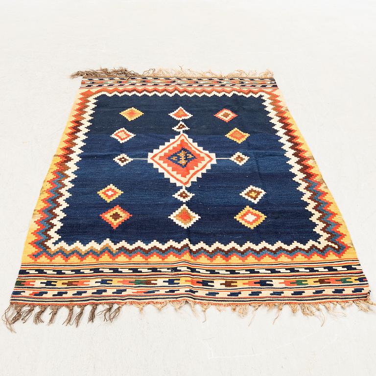 Matta Kashgai kelim antik ca 166x125 cm.