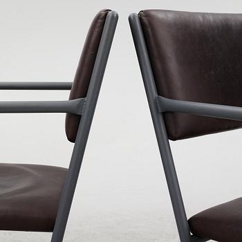 Jonas Bohlin, a pair of 'Skeppsholmen' armchairs, Jonas Bohlin Design AB.