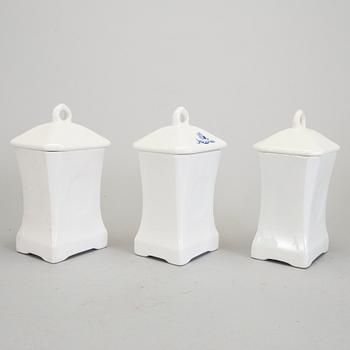 SPECERIBURKAR/KRYDDUPPSATS, 20 st, "Blåklocka", Rörstrand, i produktion 1923-1930-tal.