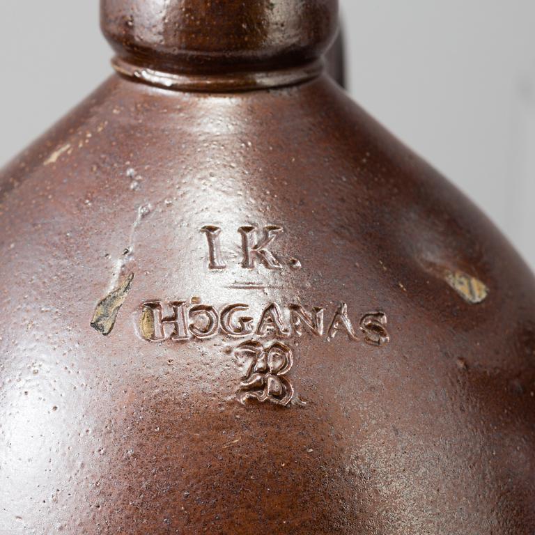 KRUS, sex st, stengods, Höganäs, 1800-/1900-tal.