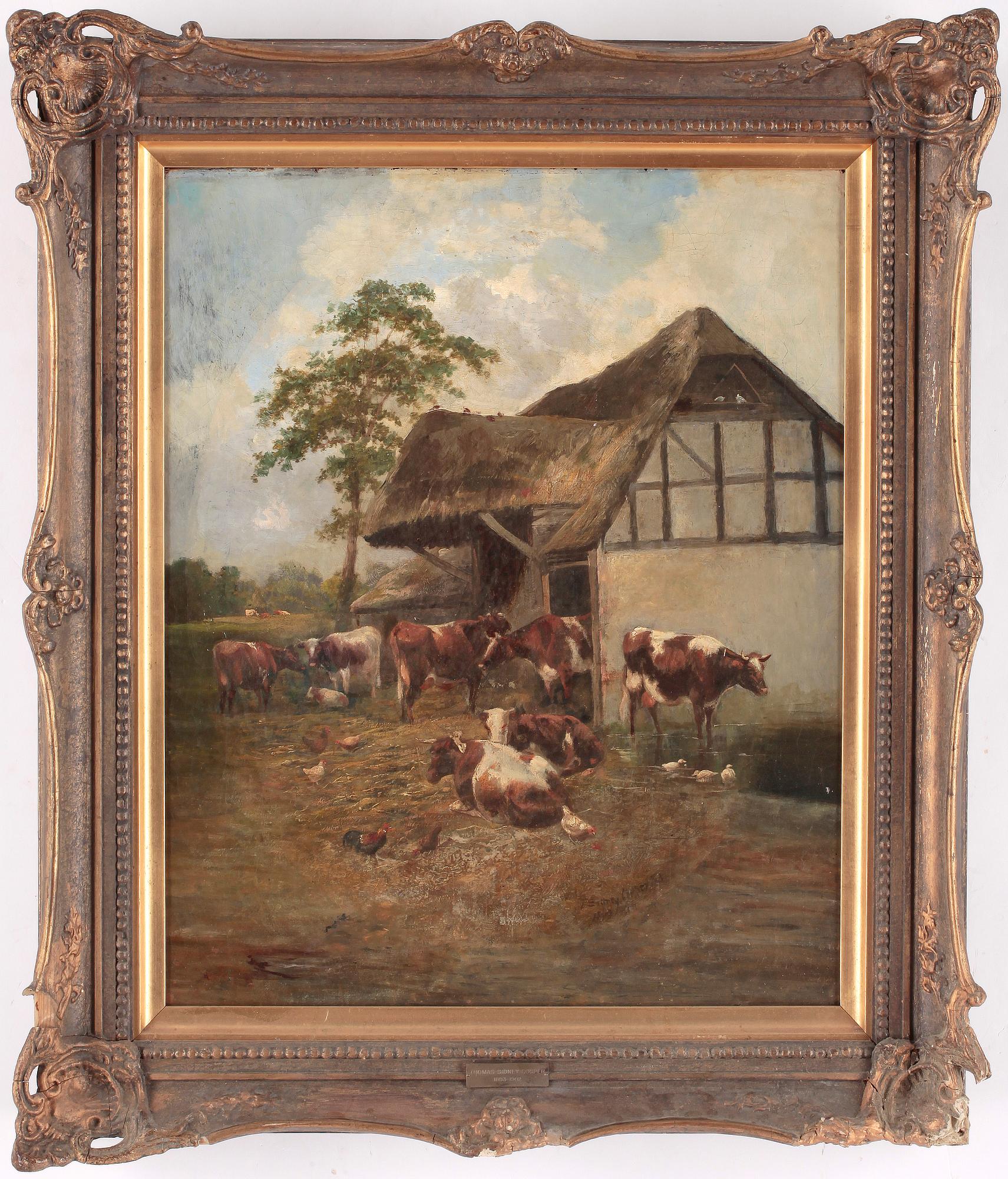 THOMAS SIDNEY COOPER, olja på duk, signerad.