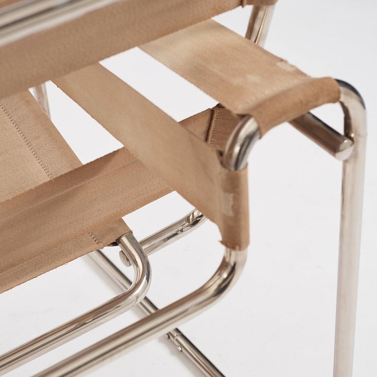 Marcel Breuer, a "B3", easy chair, Standard Möbel, Germany ca 1927-1928.