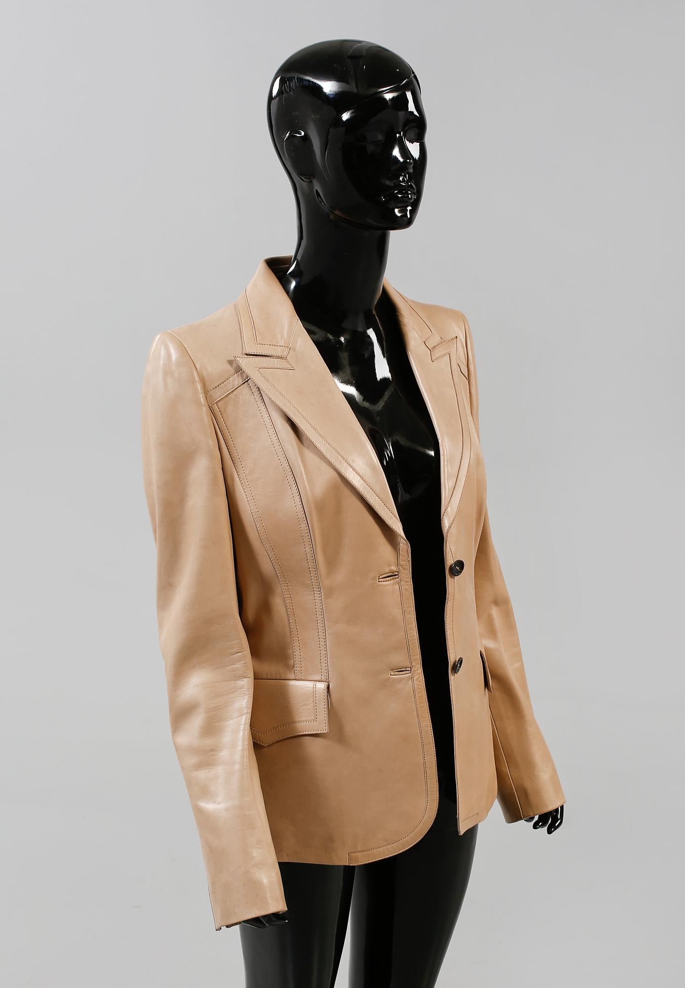 SKINNKAVAJ, Gucci, italiensk storlek 46.