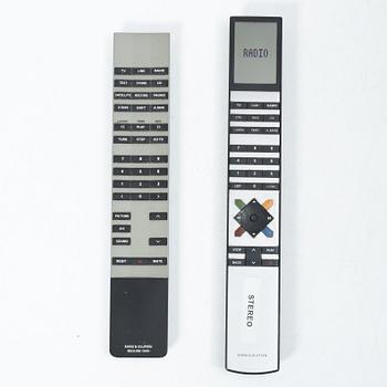 Bang & Olufsen, stereo system, “BeoSound 3200”, and a pair of speakers, “Beolab 4000”, early 2000s.