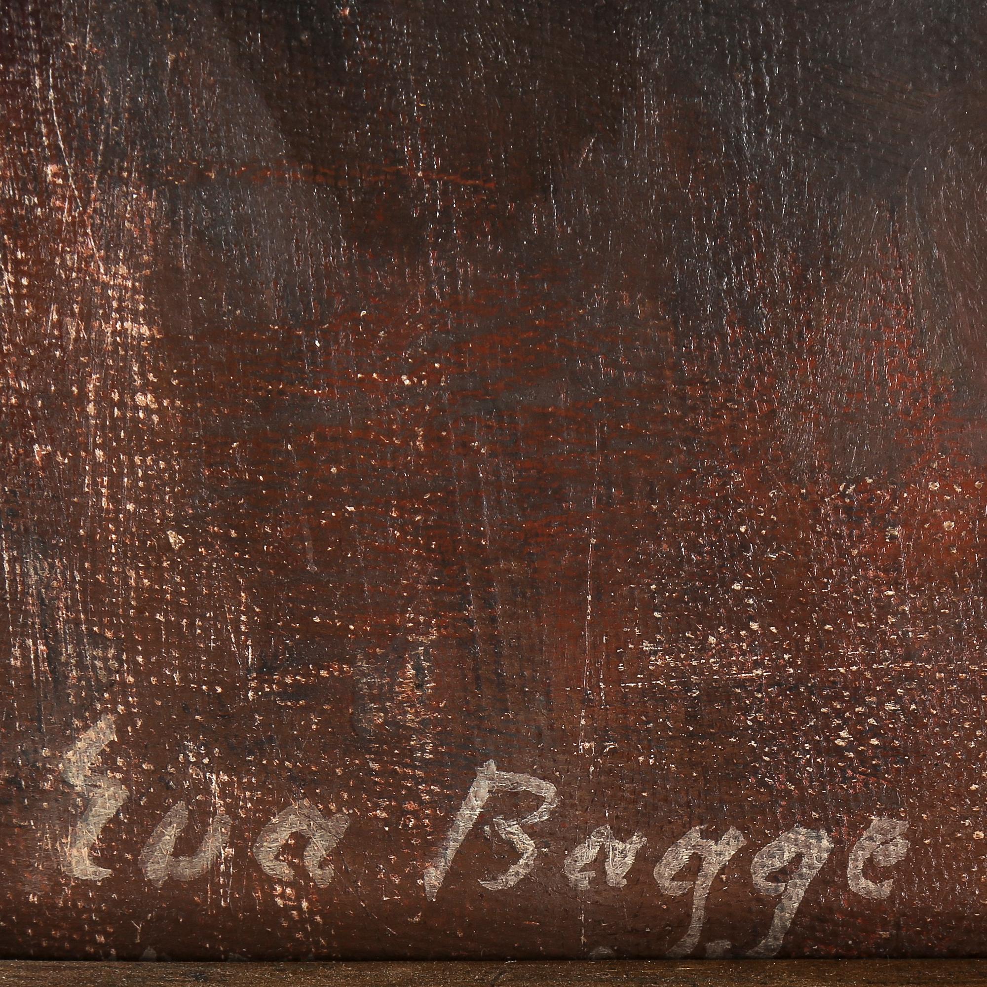 EVA BAGGE, olja på duk, signerad.