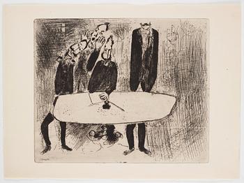 MARC CHAGALL, 71 st etsningar ur upplagan om 285 exemplar på Arches/MBM/J. Perrigot-papper, 1923-1948.