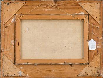 INA SJÖSTRÖM, olja på duk, otydlig signering.