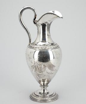 KANNA, silver, Guldsmeds aktiebolaget, Stockholm 1885. Vikt 437 g.