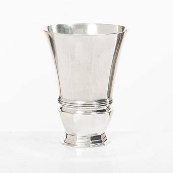 Georg Jensen, A sterling silver vase, design no. 295 A, Denmark 1933-1944.