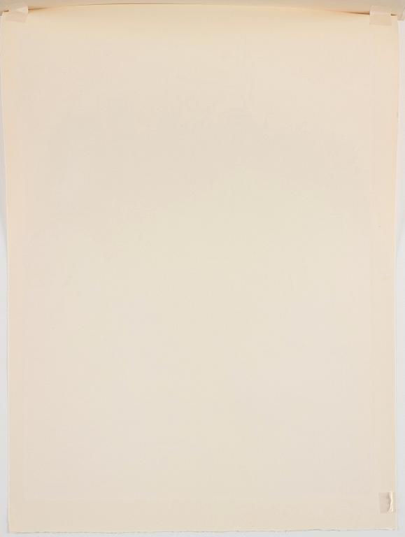 MARC CHAGALL, färglitografi, 1964, signerad med blyerts och numrerad 6/50.