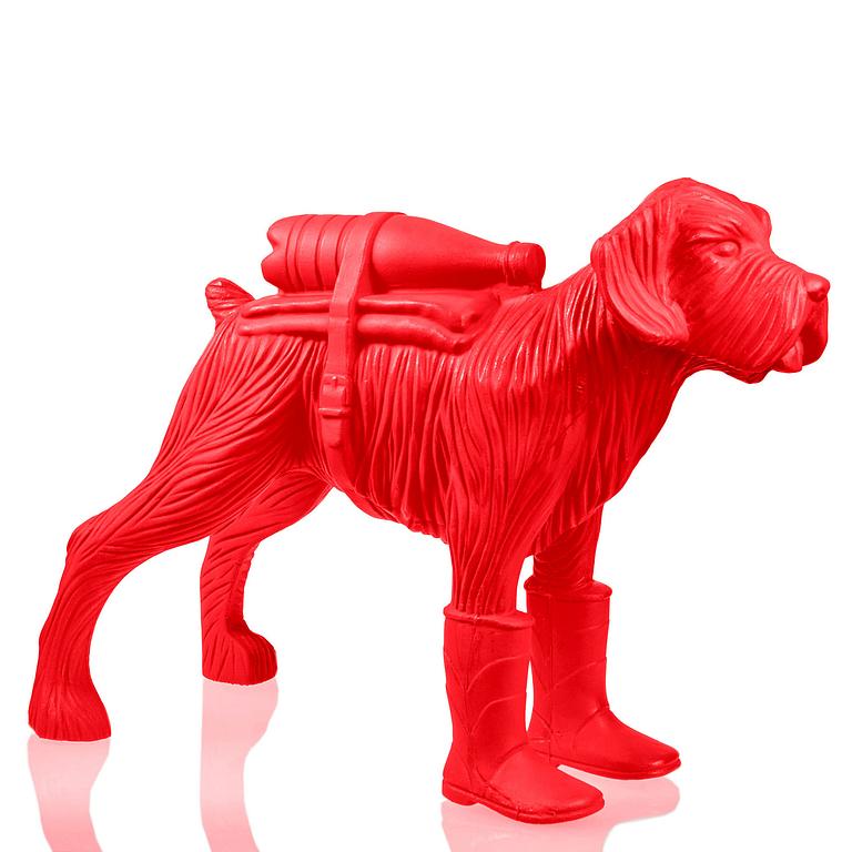 WILLIAM SWEETLOVE, sculpture, recycled plastic, signed and numbered 13/200, 2019.