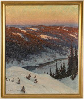 Anshelm Schultzberg, Skymningsljus.