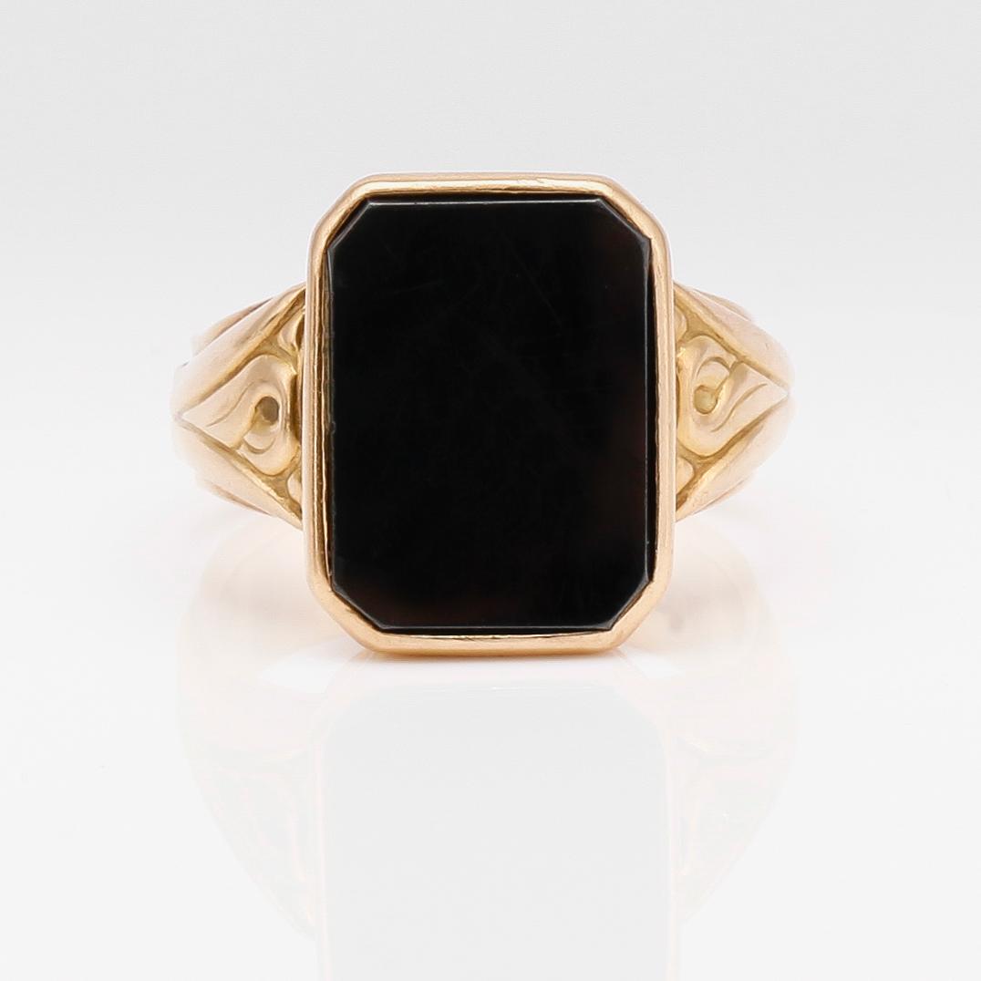 KLACKRING, 18K guld, svenska stämplar, 1971.