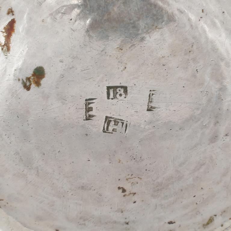 SUPKOPP, silver, 1700-tal, vikt 59 g.