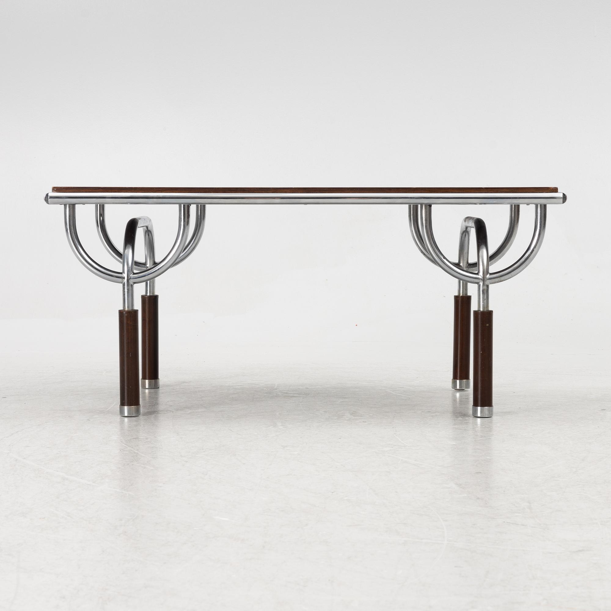 Roberto Gabetti & Aimaro Isola, presumably, a "Tri11" coffee table, Trilogia, Italy, 1970's.