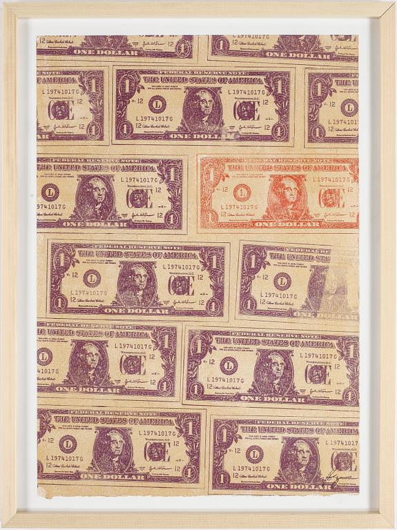 RICHARD RYAN, monoprint, signerad.