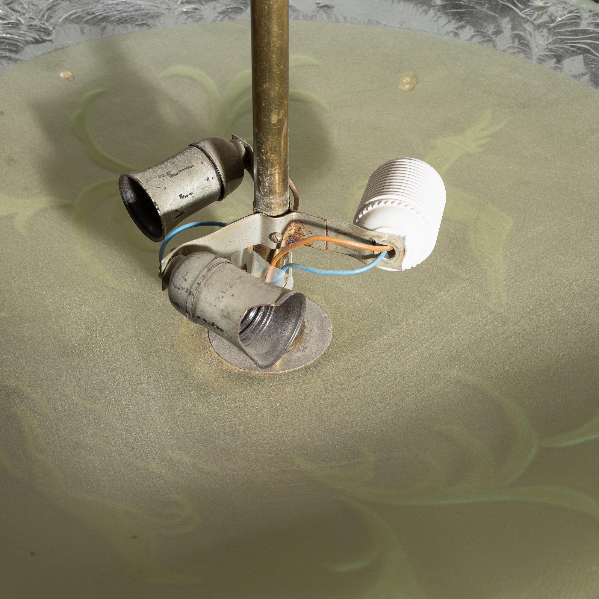 Ceiling lamp, 1930s/40s.