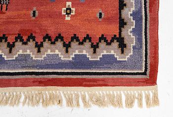 Matta, flossa, ca 260 x 205 cm,